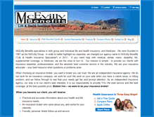 Tablet Screenshot of mcevillygroupnv.com